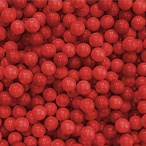 Ball Pit Balls - Phthalate and BPA Free - Crush Proof Plastic Pit Balls - Kiddy Trampoline Balls For Ball Pit and Bounce House Balls. For all pits for toddlers, bathtime, or, swimming pool - Red