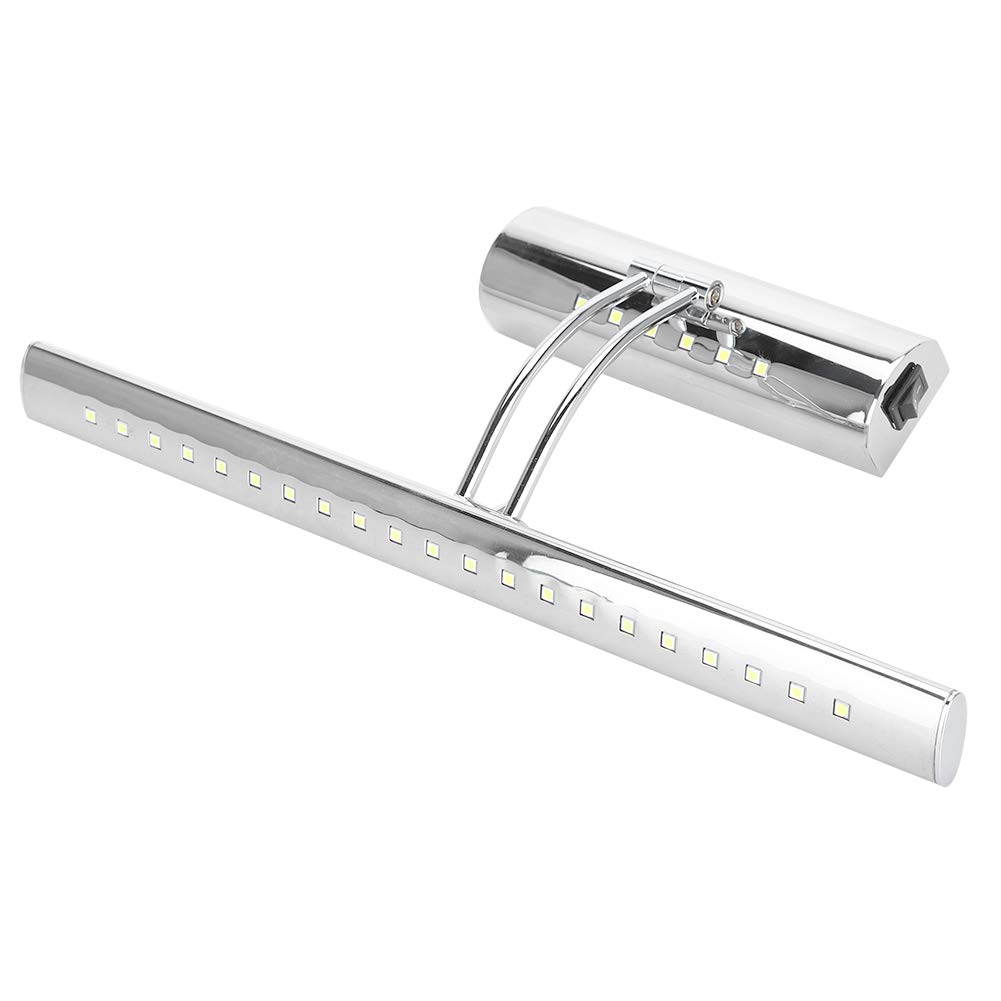 Leapiture Mirror Front Light Makeup Light Vanity Mirror Light Bathroom Mounted Lighting 5W Wall Mounted Lamp Stainless Steel Vanity Light Bathroom Mirror Light