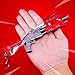 mankecheng Games Metal 1/6 Metal Red Shotgun Gun Model Figure Arts Toys Collection Keychain Gift