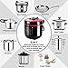 Aobosi Pressure Cooker 6QT 8-in-1 Electric Multi-cooker,Rice Cooker,Slow Cooker,Yogurt Maker,Warmer,Free Steamer Rack,Cookbook and Extra Sealing Ring |Food Grade Stainless Steel Cooking Pot