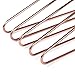 10 Sturdy Cooper Rose-Gold Metal Coat Hangers Heavy Duty Suit Hangers (10)