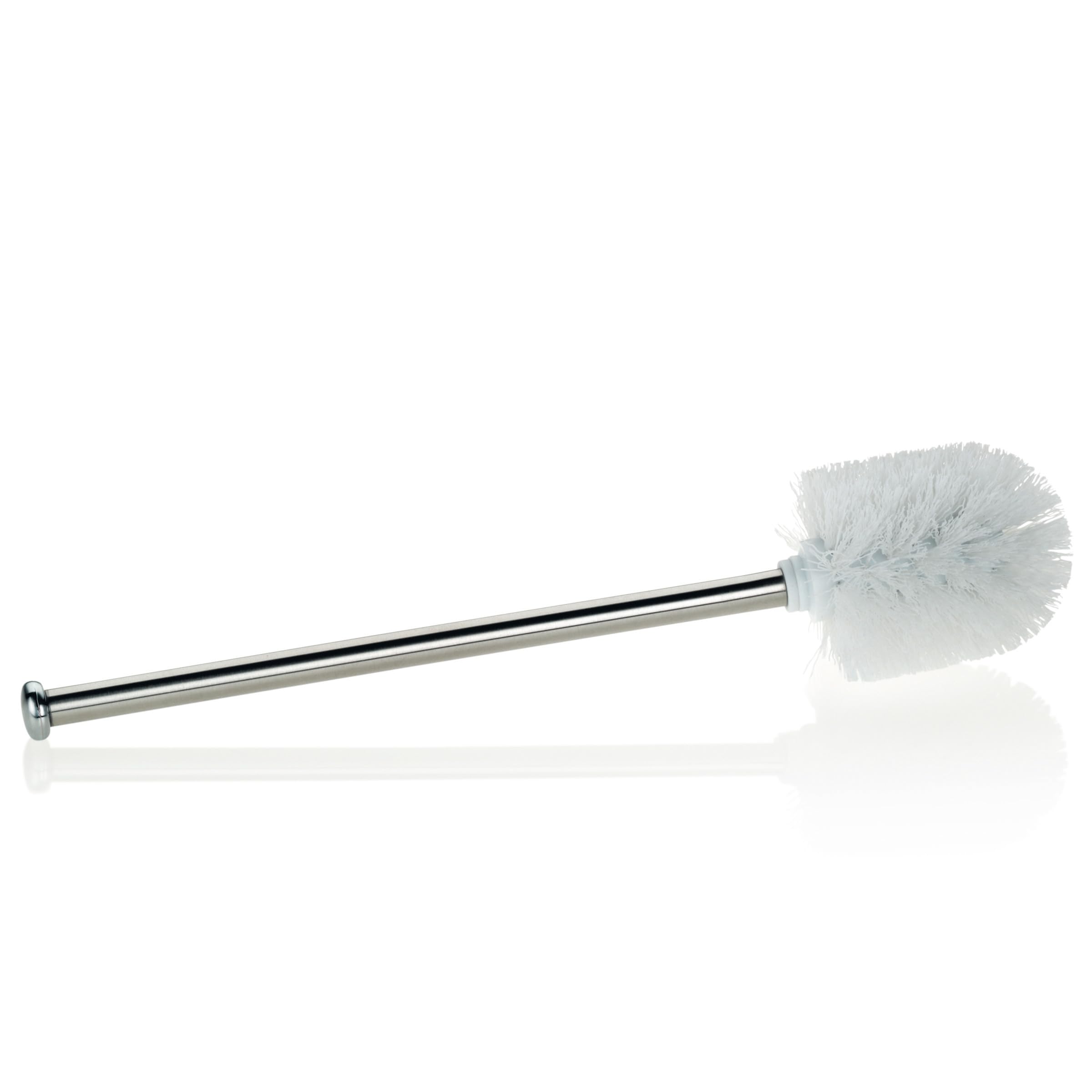 Kela "Pulcro WC-Brush, Stainless-Steel, White, 7.5 x 35.5 cm