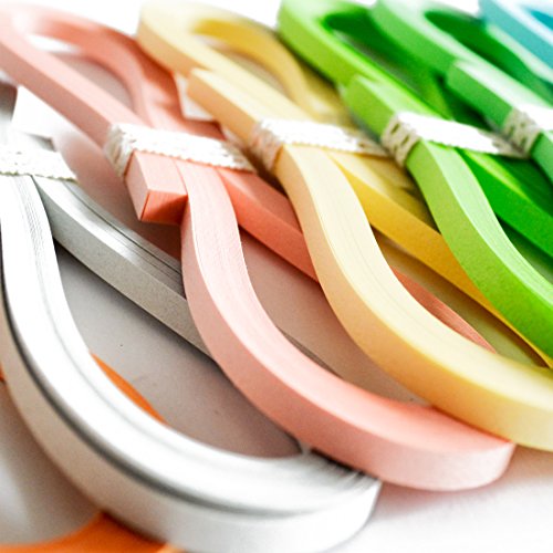 JUYA Tant Paper Quilling Set 1280 Strips 32 Colors 39cm Length/strips (Paper Width 3mm)