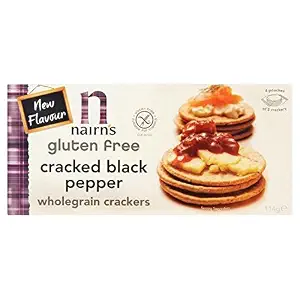Nairn's Gluten Free Cracked Black Pepper Crackers - 137g
