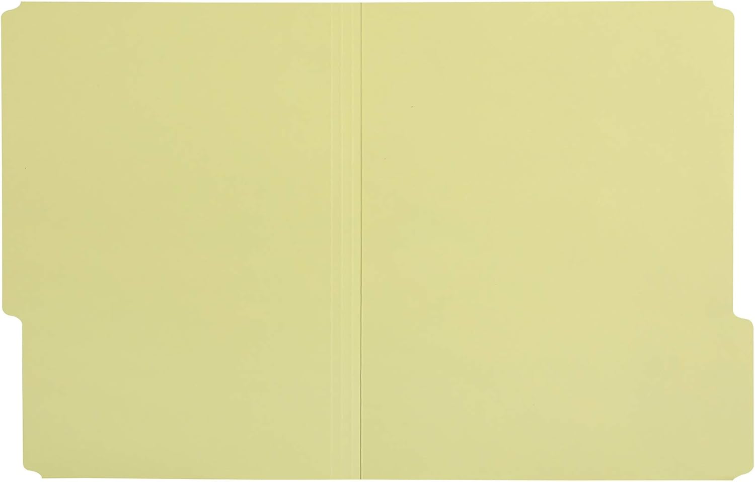 Basics File Folders, Letter Size, 1/3 Cut Tab, Yellow, 36-Pack : Office Products