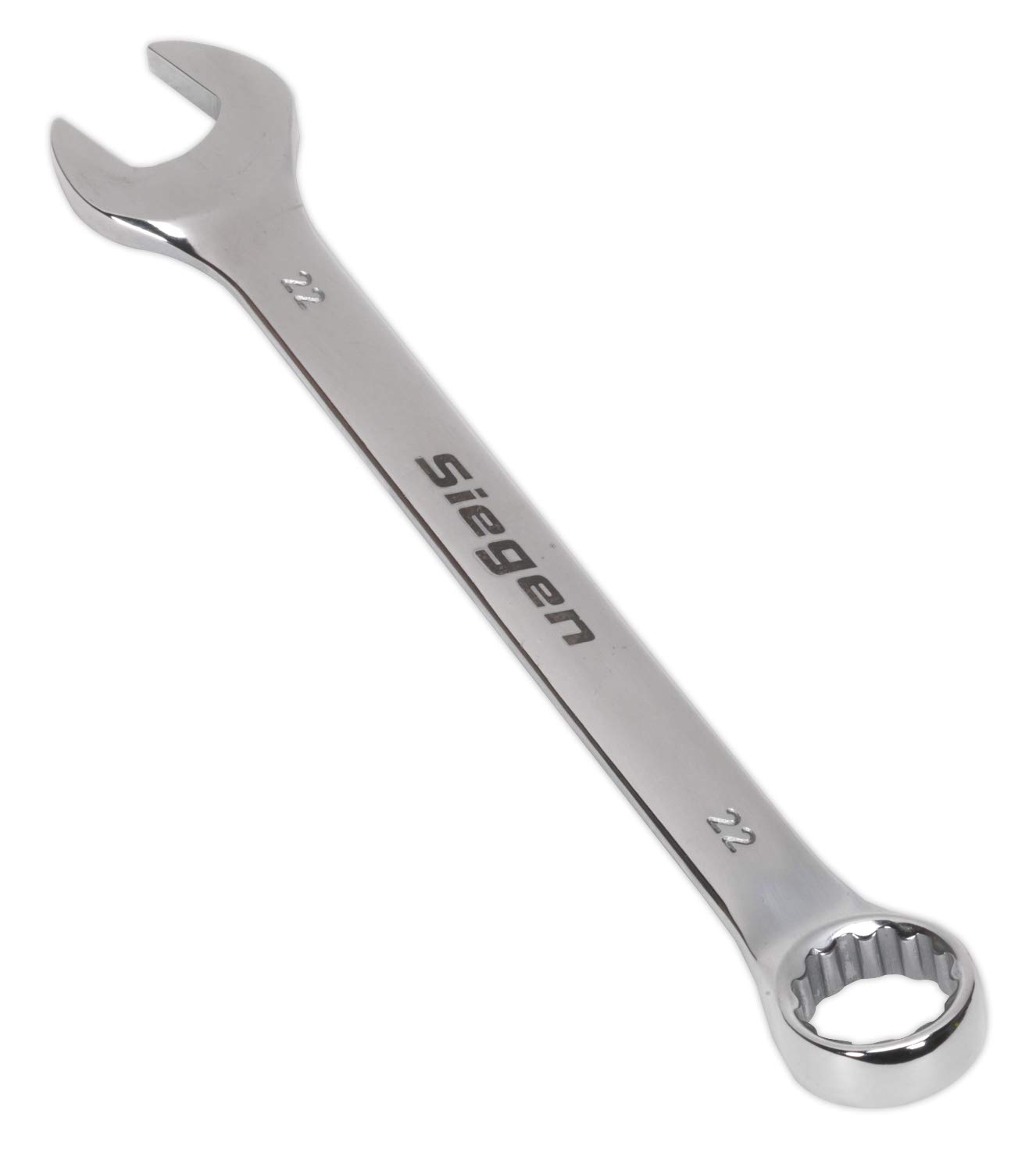Sealey S01022 Combination Spanner, 22mm, 260mm x 28mm x 47mm, Silver