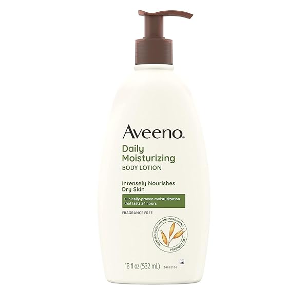 AVEENO DAILY MOISTURIZER, BODY LOTION, FOR DRY SKIN,...