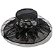 Women’s Organza Church Kentucky Derby Fascinator Tea Party Wedding Hat