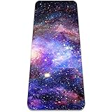 Abstract Space Galaxy And Nebula Yoga Mat Thick