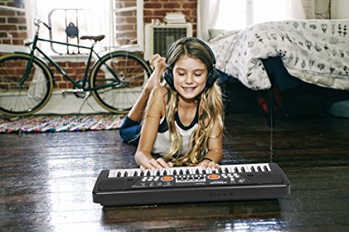 aPerfectLife Chargable Piano Keyboard for Kids, 49 Keys Multi-Function Electronic Kids Piano Keyboard Educational Toy Organ for Beginners and Kids with Charging Function (Black)