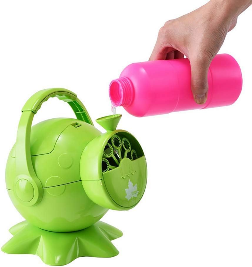 saa Fully automatic Bubble Machine Toy child will not Leaking water Colorful Bubble Electric Replenisher blowing Bubbles
