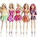 rainbow yuango Handmade Mini Clothes Bikini Set Swimwear Swimsuit for 11.5 in Barbie Doll Pack of 5