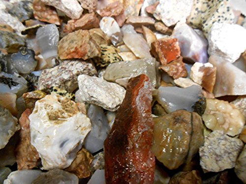 Rock Tumbler Gem Refill Kit "Mexican Desert Arroyo Mix" Rough 8oz.