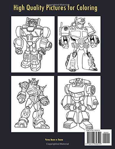Download Amazon Com Transformers Coloring Book Large Transformers Book To Color For Kids And Adults Coloring Book To Transformers Fans Of Any Ages With 35 Coloring Pages Sized 8 5x11 Inches 9798553858520 G