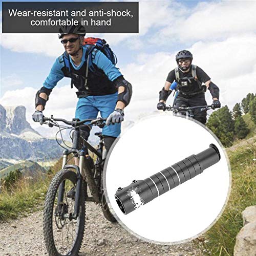 Fishlor Bike Handlebar Stem, Bike Fork Stem Extender Extension Bicycle Cycling Raiser Handlebar Riser Adapter(180mm)