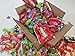 The Ultimate Care Package 4lb Assorted Party Mix Candy incl. Hot Tamales Mike & Ike Hi Chew Starburst & Skittles Brachs Abra Cabubble Cherry Super Bubble Gum Laffy Taffy Sweetarts Lemonhead
