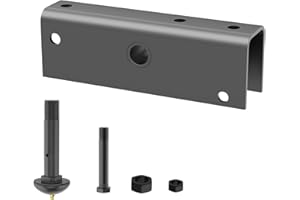 JIOTAR Trailer Axle Hanger Kit Trailer Spring Equalizer Bolts EQ-11 Trailer Suspension Rebuilt Kit 11" Long 7/8" Center Hole, 2" Wide Slipper Springs （with Nuts & Bolts）