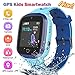 Kids Smart Watch for Boys Smartwatch WiFi/GPS Tracker Watch, Kids GPS Tracker Watch Activity Tracker Digital Watch, Touch Screen HD Camera Pedometer SOS Math Game Watch for Boys Girls School Gift