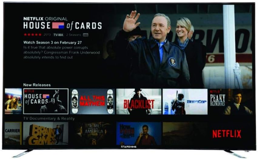 Starshine 125 cm (49 Inches) Full HD Smart LED TV ATPL55000 (Black) (2019 Model)