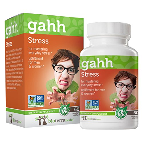 Stress - with Peppermint and Ginger by BioTerra Herbs (1g, 60 Capsules) Herbal Supplement Stress - with Peppermint and Ginger by BioTerra Herbs (1g, 60 Capsules) Herbal Supplement