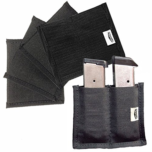 STEALTH Velcro Double Clip Pouch Magazine Holder Gun Safe Accessory (5) - //coolthings.us