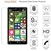 Nacodex Premium Real Tempered Glass Film Screen Protector for Nokia Lumia 830 - Protect Your Screen from Scratches - Retail Package - Ultra Thin｜2.5D Border