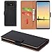 Galaxy Note 8 Case, Aicoco Flip Cover Leather, Phone Wallet Case for Samsung Galaxy Note 8 (6.3 inch) - Black