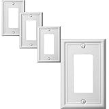 OKAWYC Single Decorator Light Switch Cover Luca