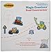 Edushape Magic Creations Foam Sticker Imaginative Bath Tub Activity Play Set, Road Construction