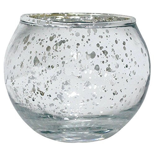 Buy Just Artifacts Round Mercury Glass Votive Candle Holder 2Inch