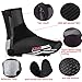 KINGBIKE Bike Shoe Covers Over Shoes Cycling Bicycle Overshoes Winter Proof Water Resistance Warmer Windproof(Long style1)