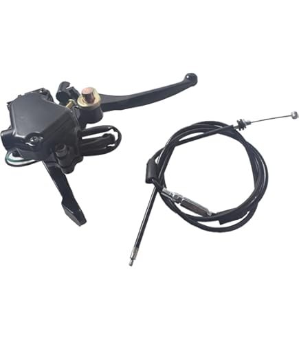 7/8" (22mm) Thumb Throttle Assembly For 50cc-125cc ATVs - Cable Operated, Universal Fit