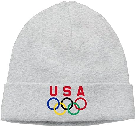 Jirushi Unisex The US In Rio 2016 Beanie Cap Hat Ski Hat Caps Hip-hop Hat Ash