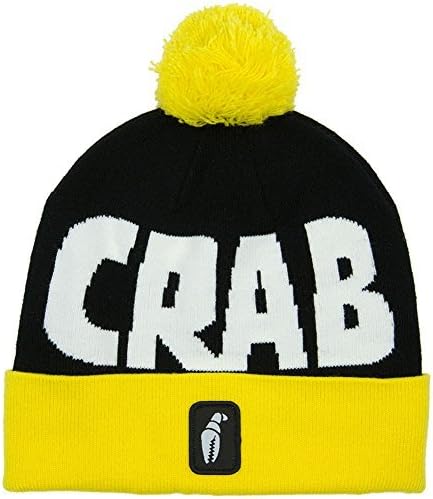 Crab Grab Pom Beaie Black and Yellow