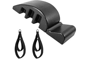 Pilates Barrel with Pilates Straps, Pilates Arc, Spine Corrector, Spine Fitter & Posture Support,Reformer Accessories for Bac