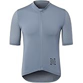 ARSUXEO Pro Cycling Jersey Men Short Sleeves Ultra-Light Road Bike Jersey Cycling Biking Bicycle Shirt
