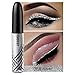 CreazyDog Metallic Shiny Smoky Eyes Beauty Eyeshadow Waterproof Glitter Liquid Eyeliner (F)