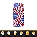 American US Flag Bandana Headband - Show Your American Pride - Perfect All Year & July 4th, Memorial Day, Veterans Day. Wear it Celebrating, BBQing, Hiking, Camping, Fishing, Running, Biking. UPF 30