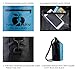 Dry Bag - Waterproof Bag - Outdoors Sack Keeps your Gear Safe and Dry for Hiking, Camping, Kayaking, Canoeing, Rafting, Swimming, Beach, Boating with Blue Silicone Bracelet by IvoDry