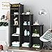 Tespo 9-Cube Modular DIY Storage Cube Organizer 4 Tier Shelving Bookcase Cabinet