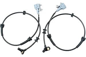 RUIZURE Front ABS Wheel Speed Sensor Left Right fit for Nissan Frontier Pathfinder Xterra 2005 2006 2007 2008 2009 2010 2011 2012 2013 2014 2015 2016 2017, Suzuki Equator 09-12, Driver Passenger, ALS625