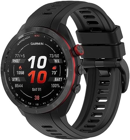 Amazon.com: Compatible with Garmin Approach S70 42MM 47MM