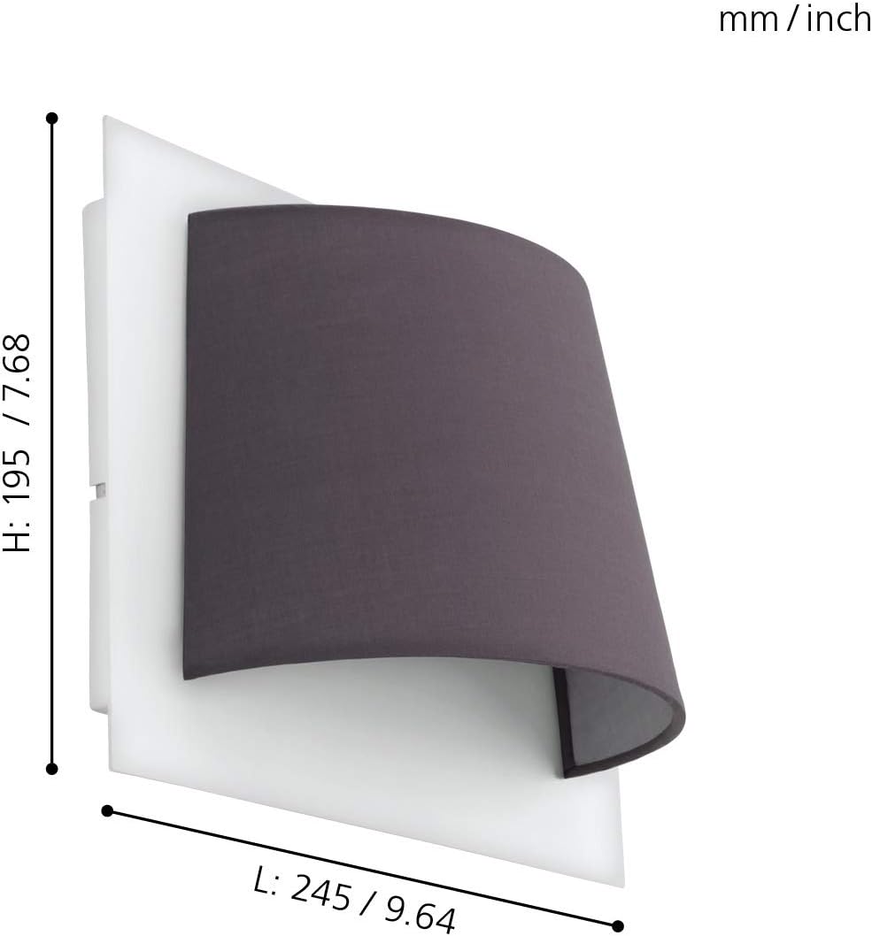 Eglo Serraval Wall Light Steel 5.4 W White - Image 3