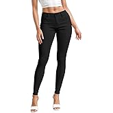 Hybrid & Company Womens Hyper Ultra Stretch Comfy Skinny Leg Work Casual Pants