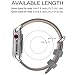 Fullmosa Leather Bands Compatible with Apple Watch Band 49mm 46mm 45mm 44mm 42mm for Men Women, Top Grain Genuine Leather Strap for iWatch Ultra 2/Ultra/10/9/8/7/6/5/4/3/2/1/SE2/SE, Grey/Silver