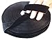 1 Inch Black Velvet Ribbon. Huge 25 Yards Roll.Single Face Spool by Drency Ribbons