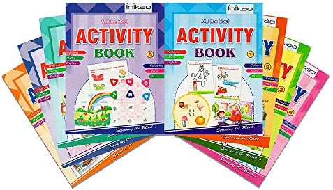 Activity Books Set of 8 from Inikao