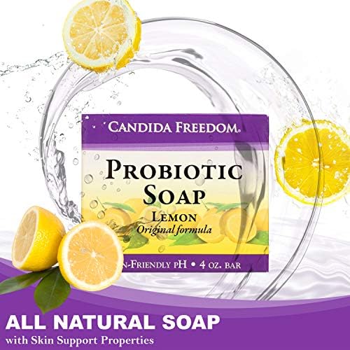 Candida Freedom 100 Natural Probiotic Soap Anti fungal Soap for Skin