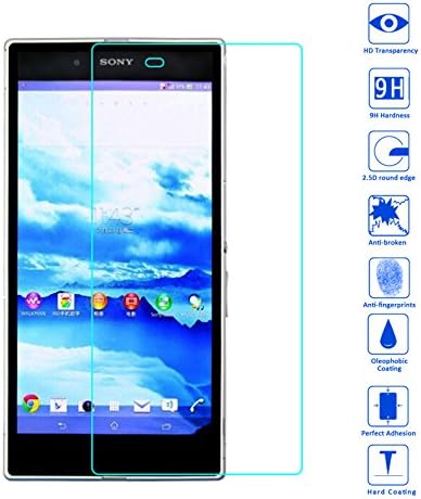 Wunderglass - Sony Xperia Z Ultra Screen Protector 9H Tempered Glass Protector Screen Protector from toughened glass foil film - by OKCS®