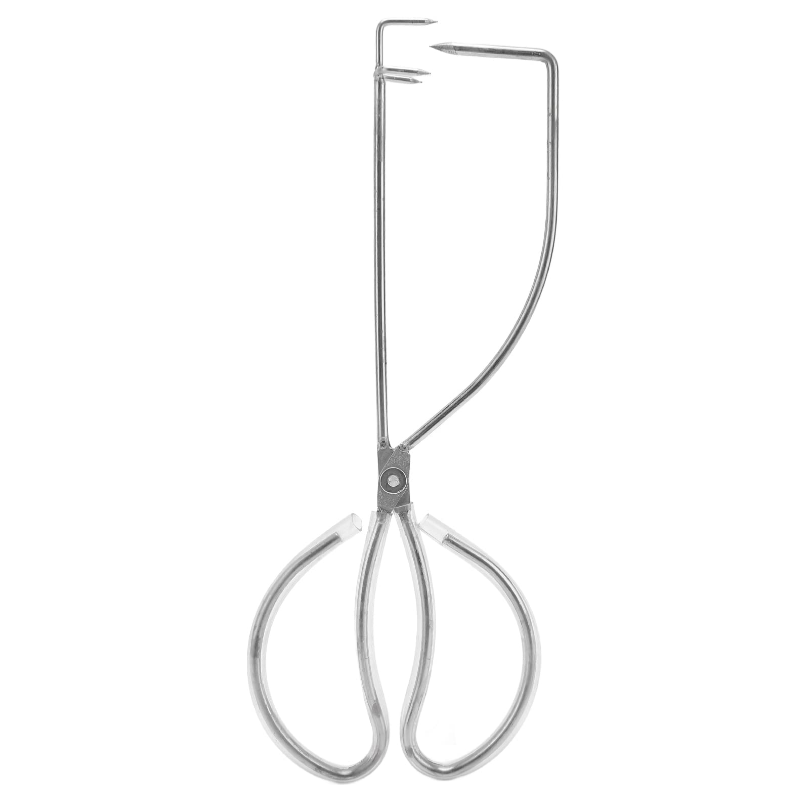 Stainless Steel Dipping Tongs for Clay Pottery, Glazing Tools, Heavy Duty Art Craft Projects